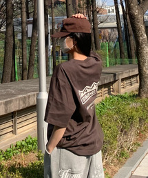 [230g] M-ロゴグラフィック半袖Tシャツ (JR5TSU174BR)