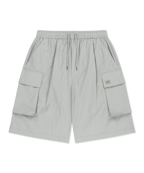 BROWNBREATH(ブラウンブレス)の「TAG NYLON CARGO HALF PANTS - LIGHT GREY(その他パンツ・レディース・その他・SMALL/MEDIUM/LARGE/X-LARGE)」の1枚目の写真