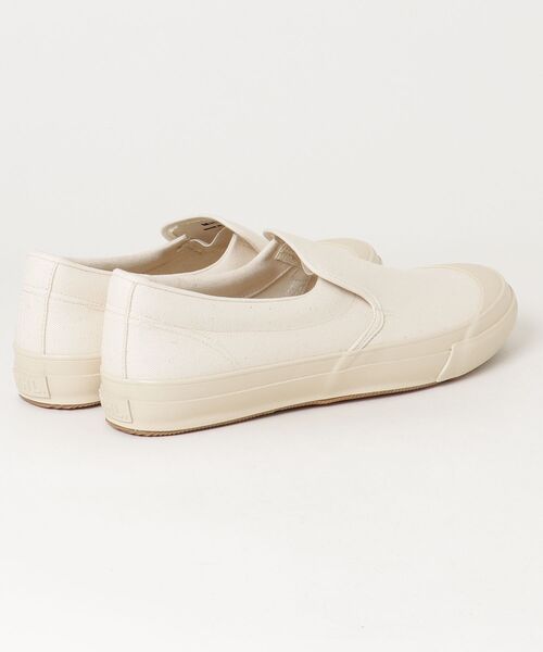 MHL.（エムエイチエル）の「COTTON CANVAS SLIP-ON（スニーカー・メンズ・ベージュ系その他2/ブラック・28.0/27.0）」の3枚目の写真