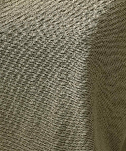 UNTITLED(アンタイトル)の「【9色展開/アンサンブル可/洗える】コットンベーシックニット(ニット/セーター・レディース・ブラック系2/ブラック/ブラウン系/ホワイト/ピンク系/ブルー系その他/ライトベージュ/カーキ/オレンジ・00/01/02/03/04/44/48)」の12枚目の写真
