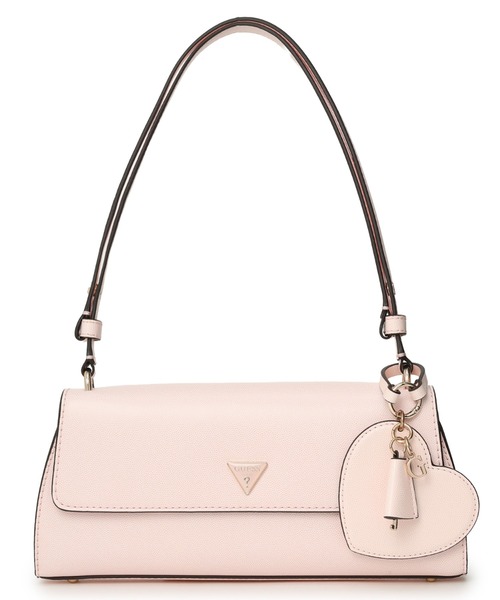 Guess（ゲス）の「ISOBEL CONVERTIBLE XBODY FLAP バッグ ハンドバッグ（ハンドバッグ・レディース・ライトピンク/ブラック・ONE SIZE）」の2枚目の写真