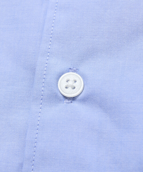 FREAK'S STORE（フリークスストア）の「限定展開 ワイドシルエット スピンドル レギュラーカラー ショートスリーブ シャツ / ヘムコード（シャツ/ブラウス・メンズ・ベージュ/ブルー系その他/ホワイト/ブラウン/オフホワイト/チャコールグレー/ブラック/ブラウン系その他/サックスブルー・SMALL/MEDIUM/LARGE）」の12枚目の写真
