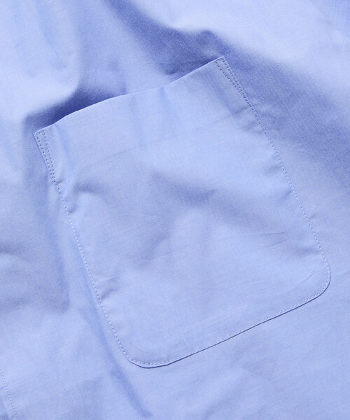 FREAK'S STORE（フリークスストア）の「限定展開 ワイドシルエット スピンドル レギュラーカラー ショートスリーブ シャツ / ヘムコード（シャツ/ブラウス・メンズ・ベージュ/ブルー系その他/ホワイト/ブラウン/オフホワイト/チャコールグレー/ブラック/ブラウン系その他/サックスブルー・SMALL/MEDIUM/LARGE）」の13枚目の写真