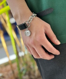 MILKBOY（ミルクボーイ）の「LEATHER & CHAIN ブレスレット（ブレスレット）」