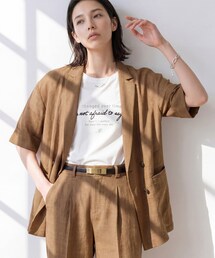 【洗える/メッシュ素材/SETUP可能】半袖シアージャケット