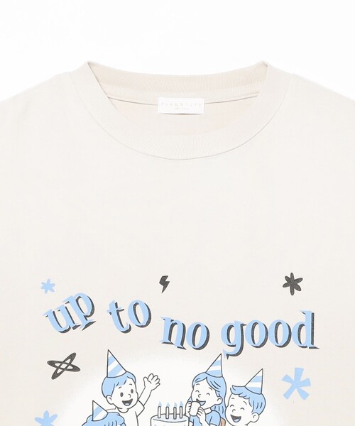 F-LAGSTUF-F(フラグスタフ)の「F-LAGSTUF-F / "PARTY" TEE(Tシャツ/カットソー・メンズ・ベージュ・M/XL/L)」の3枚目の写真