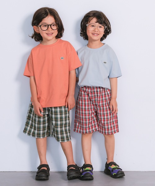MARKEY'S(マーキーズ)の「【LSP WOW!】先染めチェックショートパンツ(その他パンツ・キッズ・オレンジ系その他/ブルー/ライトブルー/ネイビー/ブラック系その他/ホワイト系その他/グリーン系その他/ピンク系その他/レッド系その他/テラコッタ・120/110/100/90/95/130/80)」の14枚目の写真