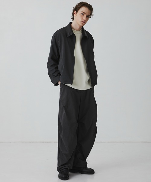 UNITED TOKYO(ユナイテッドトウキョウ)の「【実店舗月間売上NO1】18G サーブルストレッチクルーネックニットTEE |接触冷感/通気性/毛玉防止/洗える/ 抗菌防臭/春服/オフィスカジュアル/通勤/インナー(ニット/セーター・メンズ・ネイビー/ベージュ/オフホワイト/ブラック/ダークグレー/ライトグレー・2/1/3)」の17枚目の写真