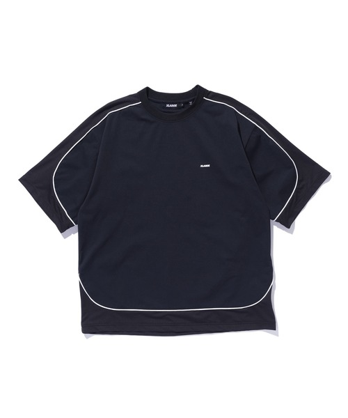 XLARGE(エクストララージ)の「PIPING S/S TOP(Tシャツ/カットソー・メンズ・ブラック/ベージュ/ホワイト・S/M/L/XL)」の3枚目の写真