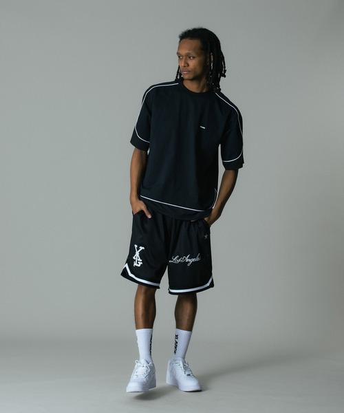 XLARGE(エクストララージ)の「PIPING S/S TOP(Tシャツ/カットソー・メンズ・ブラック/ベージュ/ホワイト・S/M/L/XL)」の11枚目の写真