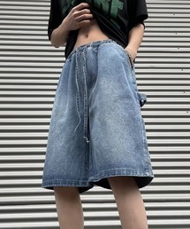 link lot（リンクロット）の「ペインターデザインハーフデニムパンツ（デニムパンツ・メンズ）」