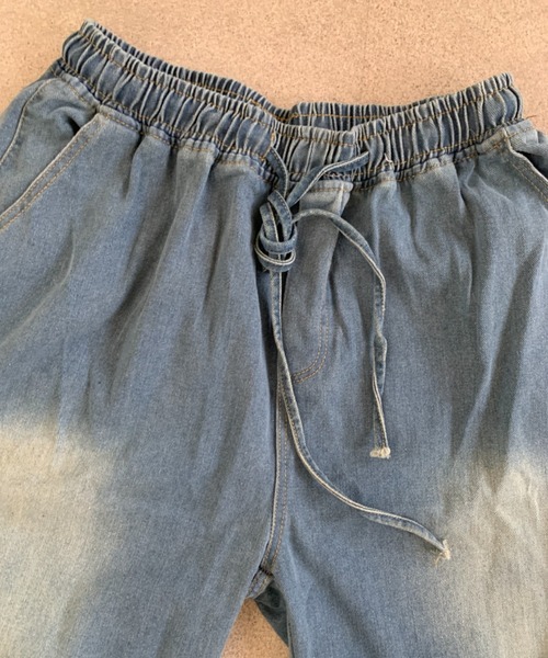link lot（リンクロット）の「ペインターデザインハーフデニムパンツ（デニムパンツ・メンズ・サックスブルー/ブルー・L/M）」の10枚目の写真