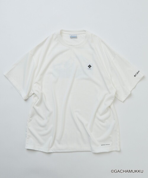 Columbia(コロンビア)の「限定展開 ガチャピン・ムック×Columbia×FREAK'S STORE 別注 インペリアルパーク マウンテンモチーフ バックプリント Tシャツ(Tシャツ/カットソー・メンズ・ホワイト/ブラック/ベージュ/チャコールグレー・X-LARGE/LARGE/MEDIUM/SMALL)」の12枚目の写真