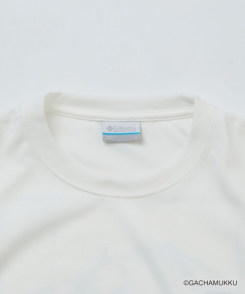 Columbia(コロンビア)の「限定展開 ガチャピン・ムック×Columbia×FREAK'S STORE 別注 インペリアルパーク マウンテンモチーフ バックプリント Tシャツ(Tシャツ/カットソー・メンズ・ホワイト/ブラック/ベージュ/チャコールグレー・X-LARGE/LARGE/MEDIUM/SMALL)」の13枚目の写真
