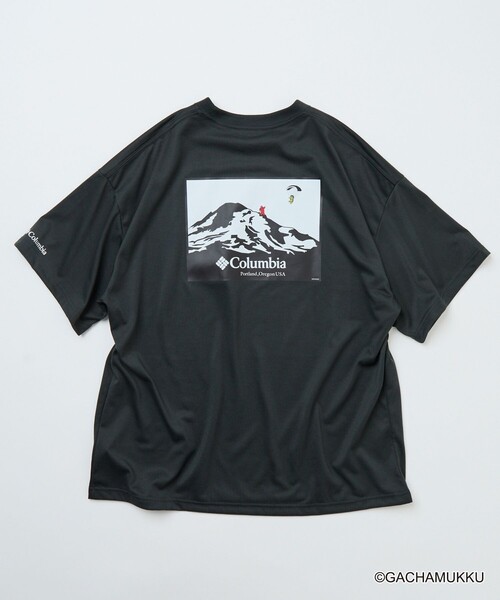 Columbia(コロンビア)の「限定展開 ガチャピン・ムック×Columbia×FREAK'S STORE 別注 インペリアルパーク マウンテンモチーフ バックプリント Tシャツ(Tシャツ/カットソー・メンズ・ホワイト/ブラック/ベージュ/チャコールグレー・X-LARGE/LARGE/MEDIUM/SMALL)」の19枚目の写真
