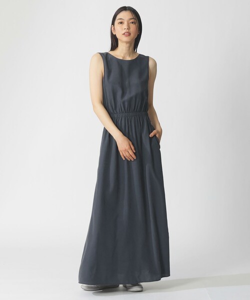 ECOALF(エコアルフ)の「VITTORIA ドレス / VITTORIA DRESS WOMAN(ワンピース・レディース・イエロー系その他2/ダークネイビー・FREE)」の14枚目の写真