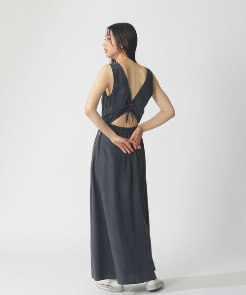 ECOALF(エコアルフ)の「VITTORIA ドレス / VITTORIA DRESS WOMAN(ワンピース・レディース・イエロー系その他2/ダークネイビー・FREE)」の8枚目の写真