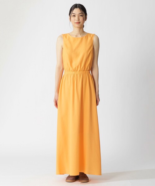 ECOALF(エコアルフ)の「VITTORIA ドレス / VITTORIA DRESS WOMAN(ワンピース・レディース・イエロー系その他2/ダークネイビー・FREE)」の11枚目の写真