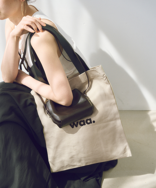 Noble(ノーブル)の「Waa. Studios/ワースタジオ TOTE BAG(トートバッグ・レディース・ブラック・FREE)」の1枚目の写真