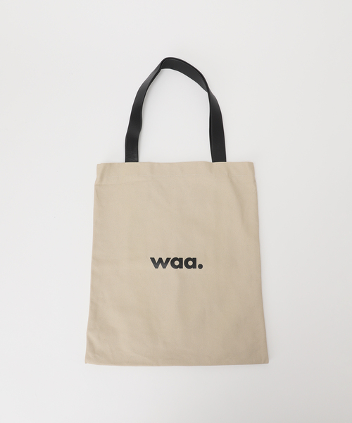 Noble(ノーブル)の「Waa. Studios/ワースタジオ TOTE BAG(トートバッグ・レディース・ブラック・FREE)」の3枚目の写真