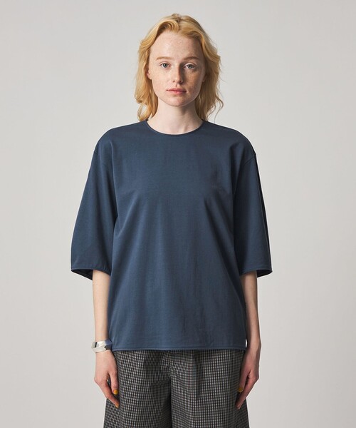 Steven Alan（スティーブンアラン）の「＜Steven Alan＞ハイゲージ スウェット コクーン プルオーバー（Tシャツ/カットソー・レディース・ブラック/ロイヤルブルー/ホワイト・FREE）」の18枚目の写真