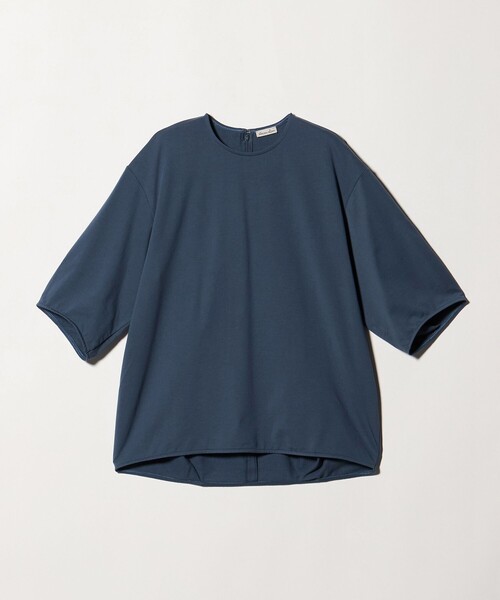 Steven Alan（スティーブンアラン）の「＜Steven Alan＞ハイゲージ スウェット コクーン プルオーバー（Tシャツ/カットソー・レディース・ブラック/ロイヤルブルー/ホワイト・FREE）」の4枚目の写真