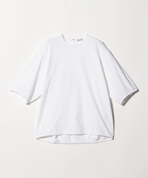 Steven Alan（スティーブンアラン）の「＜Steven Alan＞ハイゲージ スウェット コクーン プルオーバー（Tシャツ/カットソー・レディース・ブラック/ロイヤルブルー/ホワイト・FREE）」の22枚目の写真