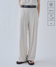 LeSportsac（レスポートサック）の「【 紫外線対策 / UVカット /  接触冷感  】 ワイドタックパンツ（その他パンツ）」