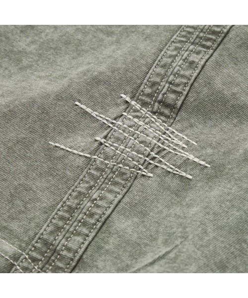 GARMENTS FAB(ガーメンツファブ)の「Washed Star Binding Tee (KHAKI)(Tシャツ/カットソー・レディース・その他・LARGE/MEDIUM)」の5枚目の写真