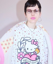 littlesunnybite/リトルサニーバイト/hello kitty x little sunny bite star print long tee
