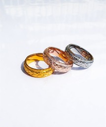 double maile ring/【ハワイアンジュエリー】【サージカルステンレス】【金属アレルギー対応】【IRIEBEACH / アイリービーチ】つけっぱなしOK