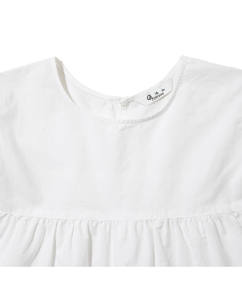 GYMPHLEX(ジムフレックス)の「Gymphlex Tiered tunic(ジムフレックス ティアードチュニック)(チュニック・レディース・ブラック/ホワイト系・X-LARGE)」の4枚目の写真