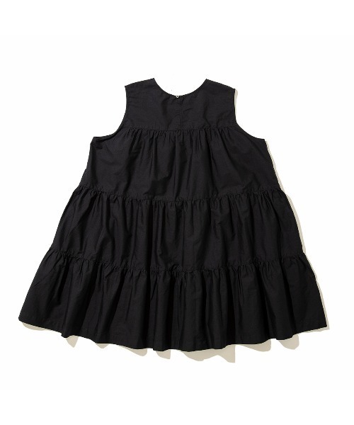 GYMPHLEX(ジムフレックス)の「Gymphlex Tiered tunic(ジムフレックス ティアードチュニック)(チュニック・レディース・ブラック/ホワイト系・X-LARGE)」の8枚目の写真