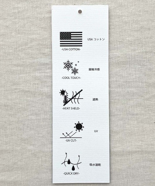 Q(キュー)の「プリントロゴトップス(Tシャツ/カットソー・レディース・オフホワイト/ネイビー・MEDIUM)」の15枚目の写真