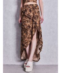 asymmetryロングスカートライクショートパンツ