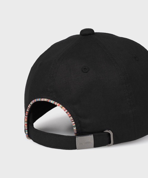 Paul Smith（ポールスミス）の「"Signature Trim" キャップ / 165621 SCAP1（ハット・レディース・ベージュ/ブラック・FREE）」の5枚目の写真