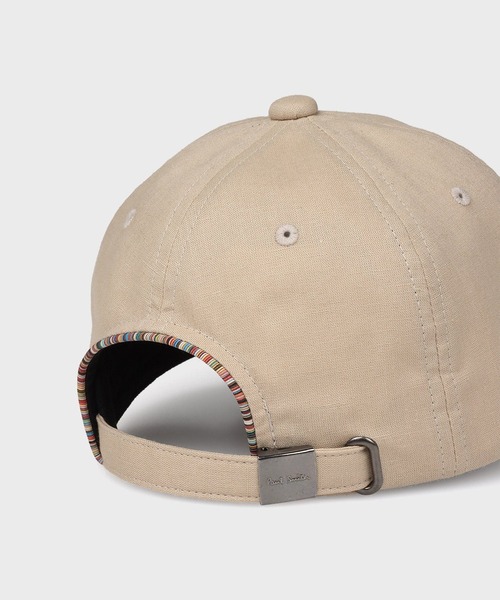 Paul Smith（ポールスミス）の「"Signature Trim" キャップ / 165621 SCAP1（ハット・レディース・ベージュ/ブラック・FREE）」の9枚目の写真