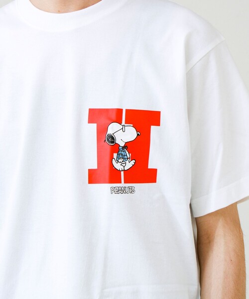 HANES(ヘインズ)の「PEANUTS×BEEFY-T クルーネックTシャツ(Tシャツ/カットソー・メンズ・ブラック系その他2/ブラック系その他/ホワイト系その他2/ホワイト系その他3・M/L)」の18枚目の写真