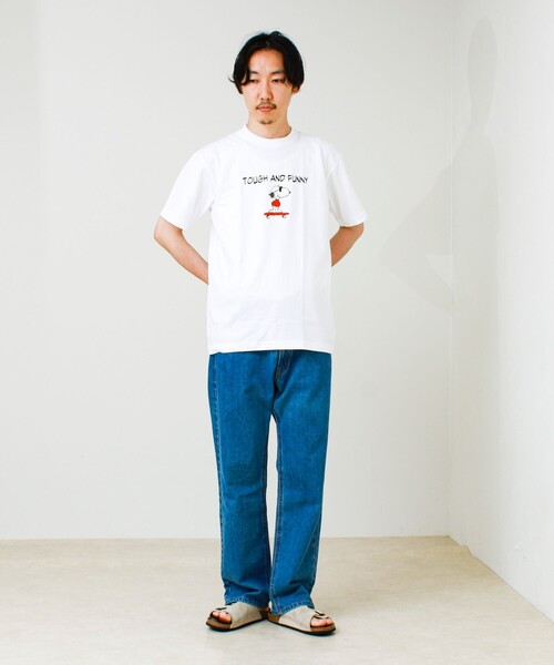 HANES(ヘインズ)の「PEANUTS×BEEFY-T クルーネックTシャツ(Tシャツ/カットソー・メンズ・ブラック系その他2/ブラック系その他/ホワイト系その他2/ホワイト系その他3・M/L)」の19枚目の写真