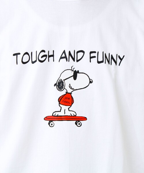 HANES(ヘインズ)の「PEANUTS×BEEFY-T クルーネックTシャツ(Tシャツ/カットソー・メンズ・ブラック系その他2/ブラック系その他/ホワイト系その他2/ホワイト系その他3・M/L)」の22枚目の写真