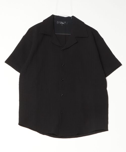 Beno(ビーノ)の「チェックジャガードオープンシャツ(シャツ/ブラウス・メンズ・ホワイト/ブラック・MEDIUM/LARGE/X-LARGE)」の13枚目の写真