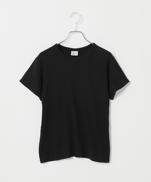 MILLER(ミラー)の「【MILLER/ミラー】 Light prib hs Tシャツ(Tシャツ/カットソー・レディース・ブラック/ライトグリーン/イエロー/ホワイト/スカイブルー/ネイビー・FREE)」の1枚目の写真