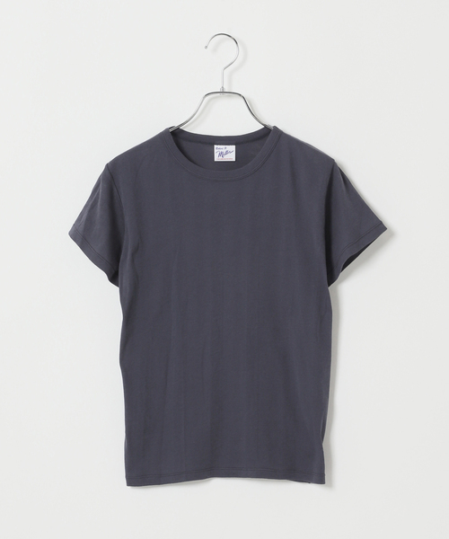 MILLER(ミラー)の「【MILLER/ミラー】 Light prib hs Tシャツ(Tシャツ/カットソー・レディース・ブラック/ライトグリーン/イエロー/ホワイト/スカイブルー/ネイビー・FREE)」の9枚目の写真