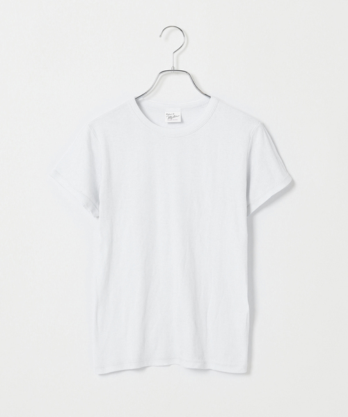 MILLER(ミラー)の「【MILLER/ミラー】 Light prib hs Tシャツ(Tシャツ/カットソー・レディース・ブラック/ライトグリーン/イエロー/ホワイト/スカイブルー/ネイビー・FREE)」の21枚目の写真