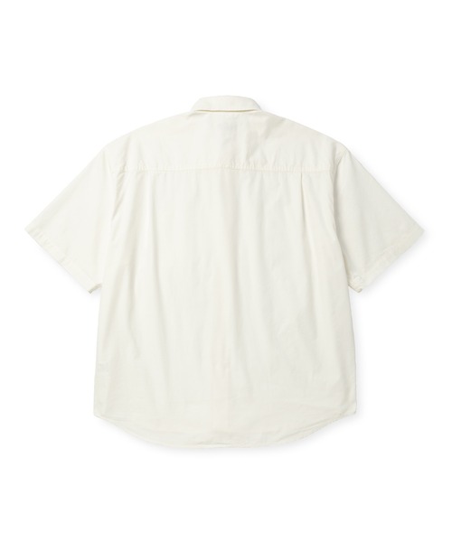 CALEE（キャリー）の「C/N PLAIN S/S SH＜EXCLUSIVE＞（シャツ/ブラウス・メンズ・ホワイト・MEDIUM/LARGE/X-LARGE）」の6枚目の写真