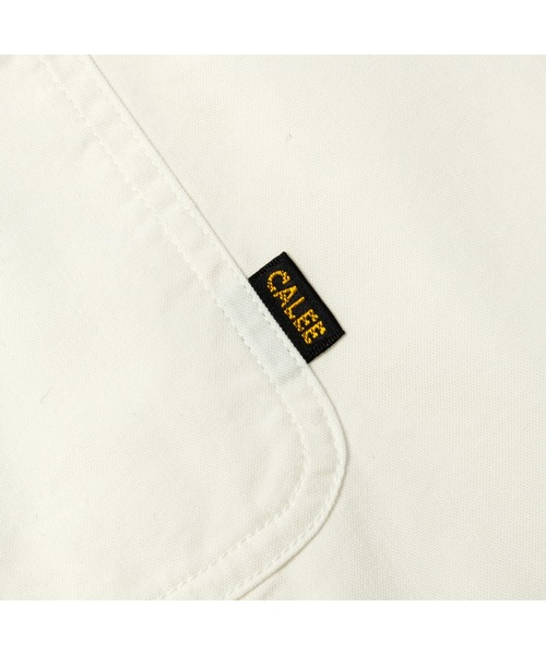 CALEE（キャリー）の「C/N PLAIN S/S SH＜EXCLUSIVE＞（シャツ/ブラウス・メンズ・ホワイト・MEDIUM/LARGE/X-LARGE）」の2枚目の写真