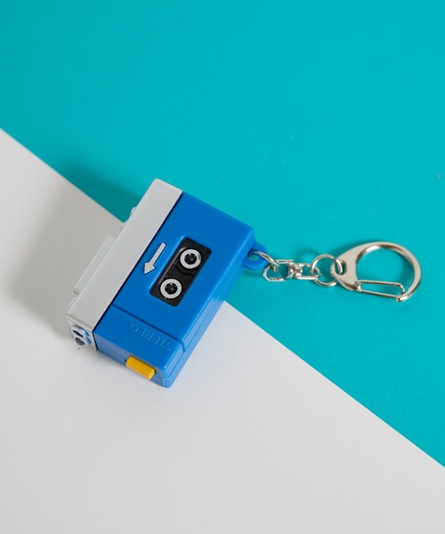 KIKKERLAND/キッカーランド Tape Player LED Keychain テープ