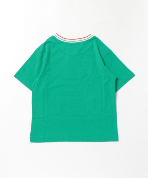 HAKKA KIDS（ハッカキッズ）の「フロントプリントTシャツ（Tシャツ/カットソー・キッズ・イエロー/グリーン・120cm/100cm/110cm）」の3枚目の写真