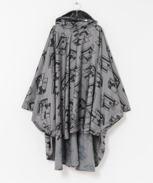LOTTO（ロット）の「LOTTO　K.TERADA  RAIN PONCHO（ポンチョ・メンズ・グレー/ネイビー・FREE）」の11枚目の写真