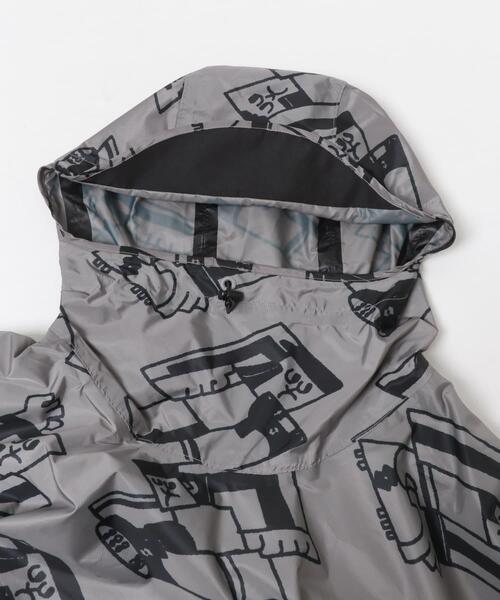 LOTTO（ロット）の「LOTTO　K.TERADA  RAIN PONCHO（ポンチョ・メンズ・グレー/ネイビー・FREE）」の12枚目の写真